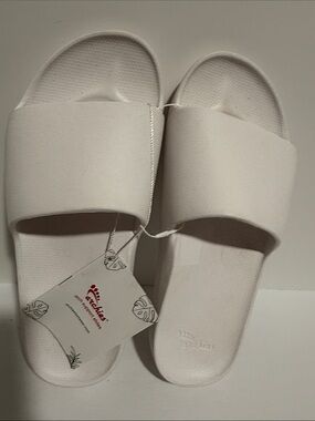 Archie’s White Slide Sandals for Men’s 9